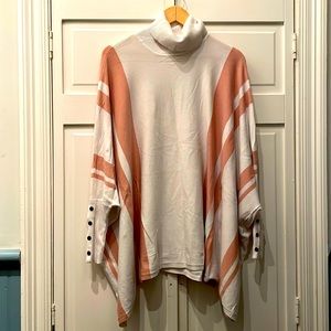 Cream & Tan | Alfani | Sweater Cape